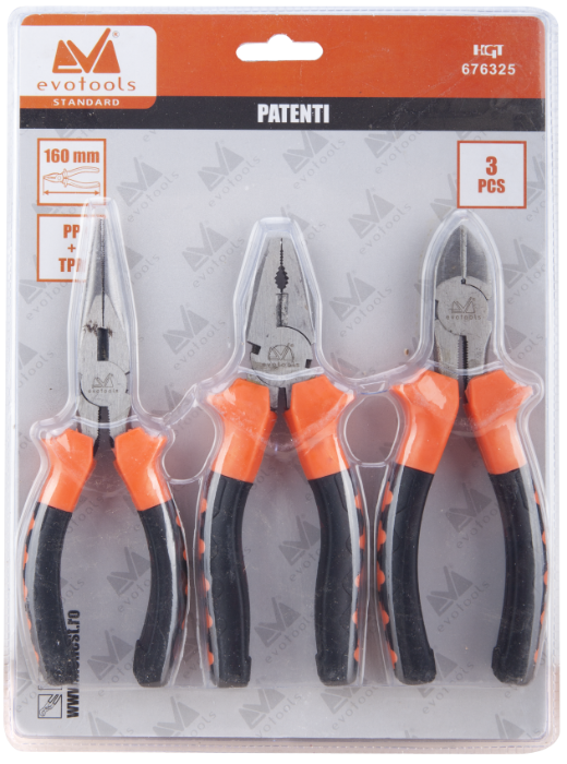 Set 3 patenti EvoTools 160 mm | PT Vest [2]