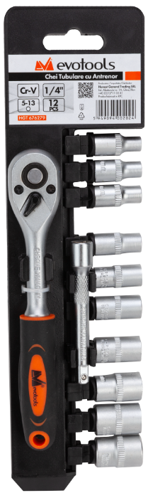 Set 12 chei tubulare EvoTools 5–13 mm | PT Vest [2]