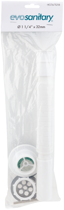 Sifon flexibil EvoSanitary 32x62 mm 1 1/4 | PT Vest [2]
