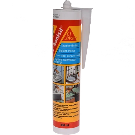 Silicon Sanitar Sika Sanisil Transparent, 300 ml | PT Vest [1]