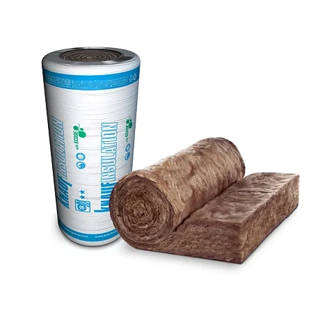 Vata minerala de sticla Knauf Insulation NatuRoll Plus, 2 x 50 x 1200 x 6700 mm [1]