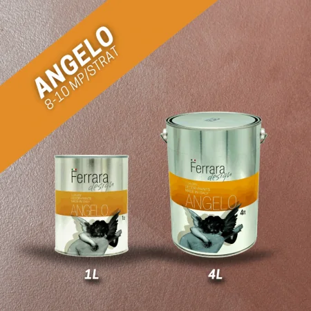 Vopsea decorativă Angelo argintie, interior | PT Vest [1]