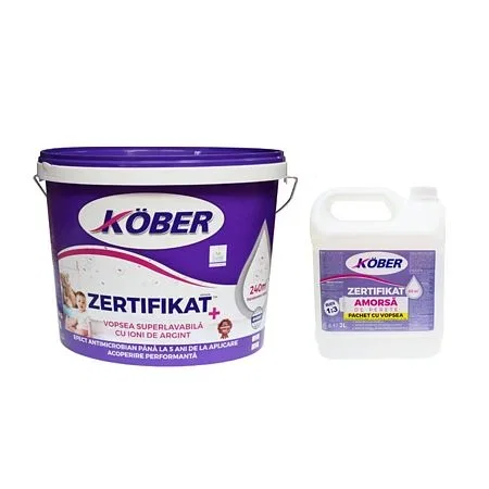 Vopsea Köber Zertifikat Plus, 15 L + Amorsă 3 L | PT Vest [1]