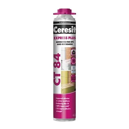 Adezivi polistiren si vata - Adeziv PU Ceresit CT 84 Express Plus, 850 ml | PT Vest