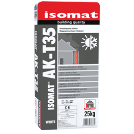 Adezivi - Adeziv și masă șpaclu ISOMAT AK-T35, alb, 25 kg | PT Vest