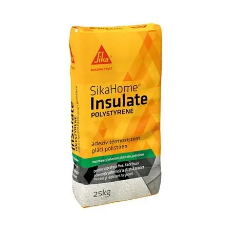 Adezivi - Adeziv polistiren SikaHome Insulate, gri, 25 kg | Sika