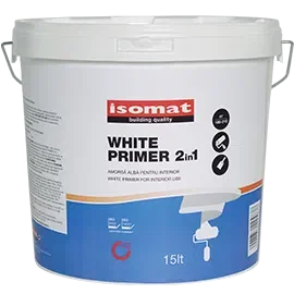 Vopsea si tencuieli decorative - WHITE PRIMER 2 IN 1 Amorsa Alba ISOMAT | PT Vest