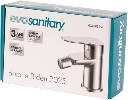 Baterie bideu EvoSanitary 2025, 131 x 89 x 61 mm | PT Vest [1]