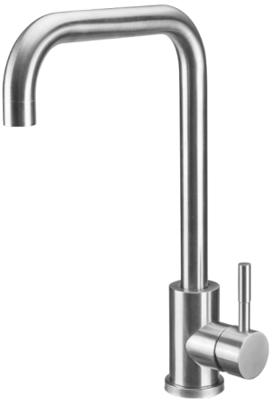 Obiecte sanitare - Baterie bucatarie Lebada Tip C INOX 5001 EvoSanitary | PT Vest