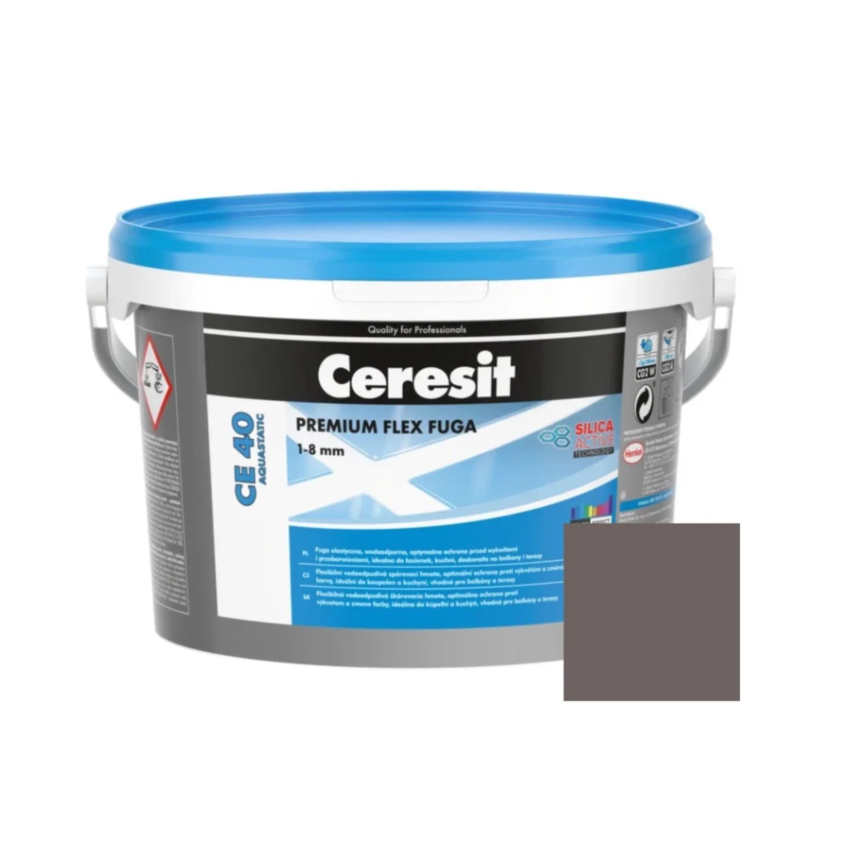 Reparatii pereti - Chit Rosturi Ceresit CE 40 Antracit 2 kg | PT Vest