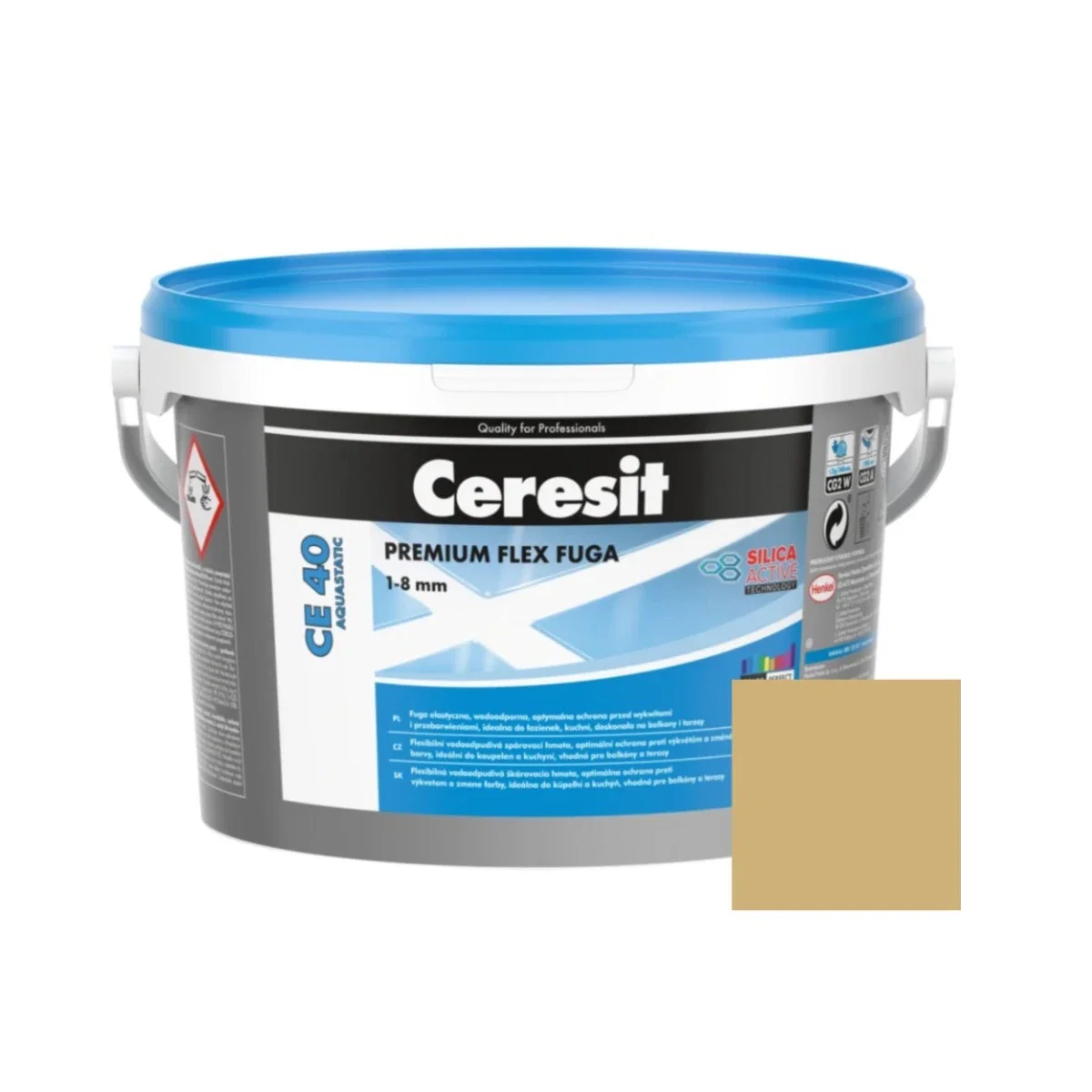 Reparatii pereti - Chit Rosturi Ceresit CE 40 Caramel 2 kg | PT Vest