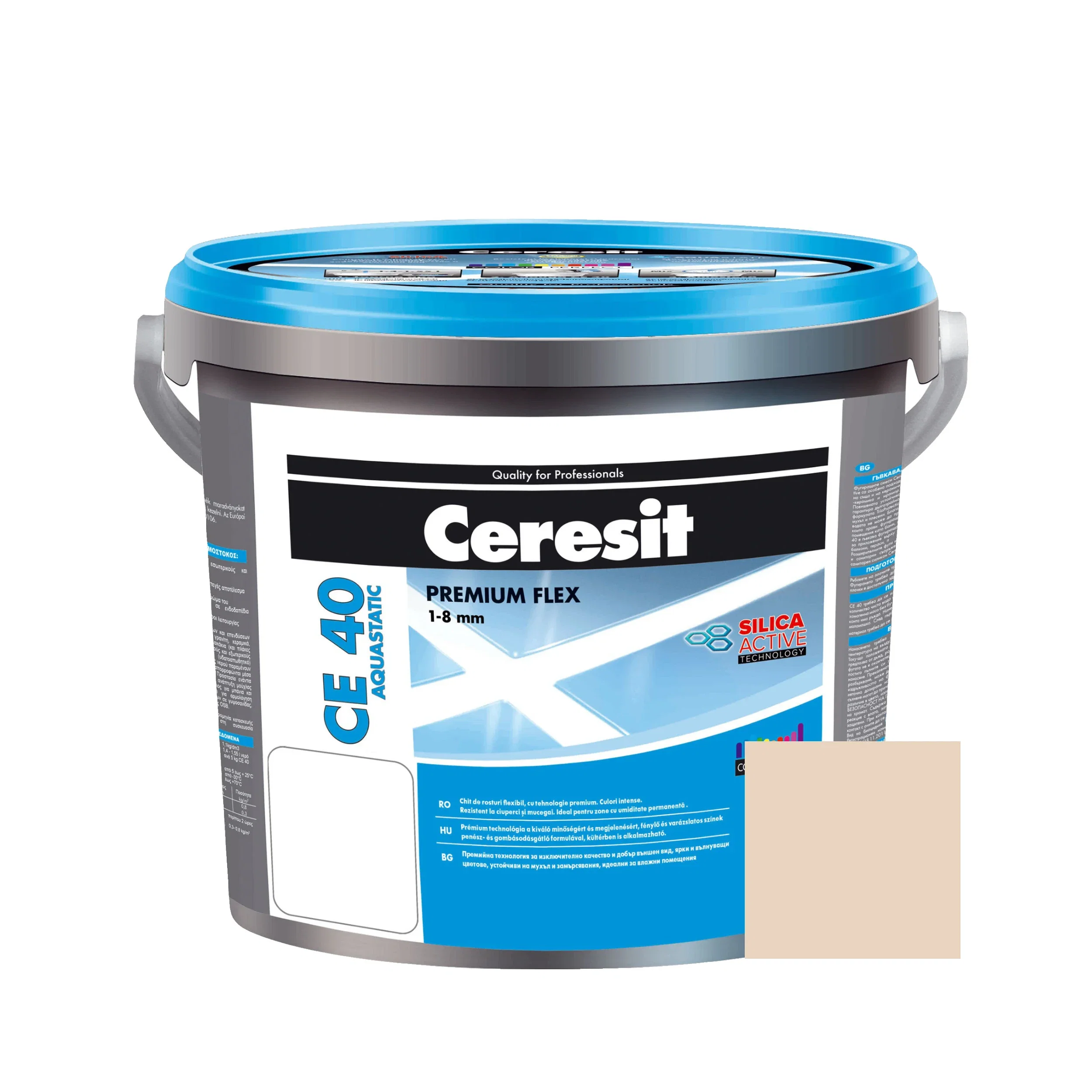 Reparatii pereti - Chit rosturi Ceresit CE 40 Natura 41, 5 kg | PT Vest