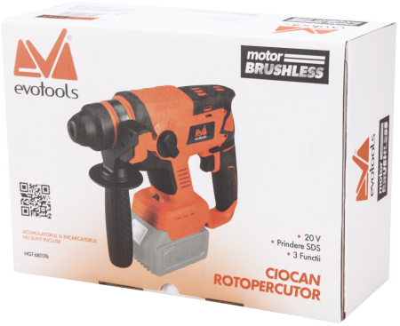 Ciocan rotopercutor Brushless 20V EvoTools | PT Vest [1]