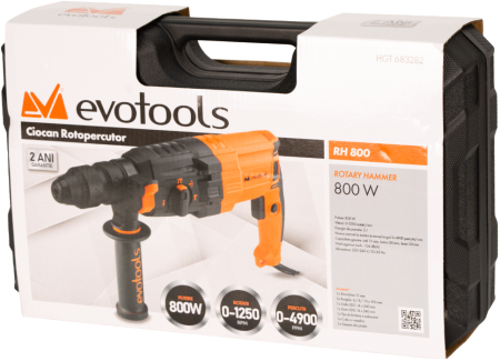 Ciocan Rotopercutor RH800 EvoTools 800W 2.8J | PT Vest [1]