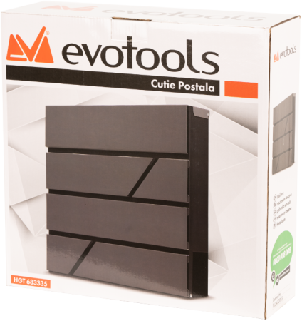 Cutie postala EvoTools 2054, 360x360 mm | PT Vest [1]