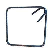 Armaturi, fundatii si produse metalurgice - Etrier Oțel Beton Ø8 mm, 25×25 cm | PT Vest