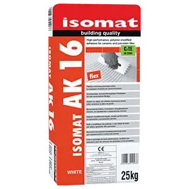 Tencuieli si mortare - ISOMAT AK-16 Adeziv C2TE 25 kg | PT Vest