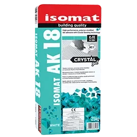 Tencuieli si mortare - ISOMAT AK-18 CRYSTAL GEL C2 TE 25 kg | PT Vest