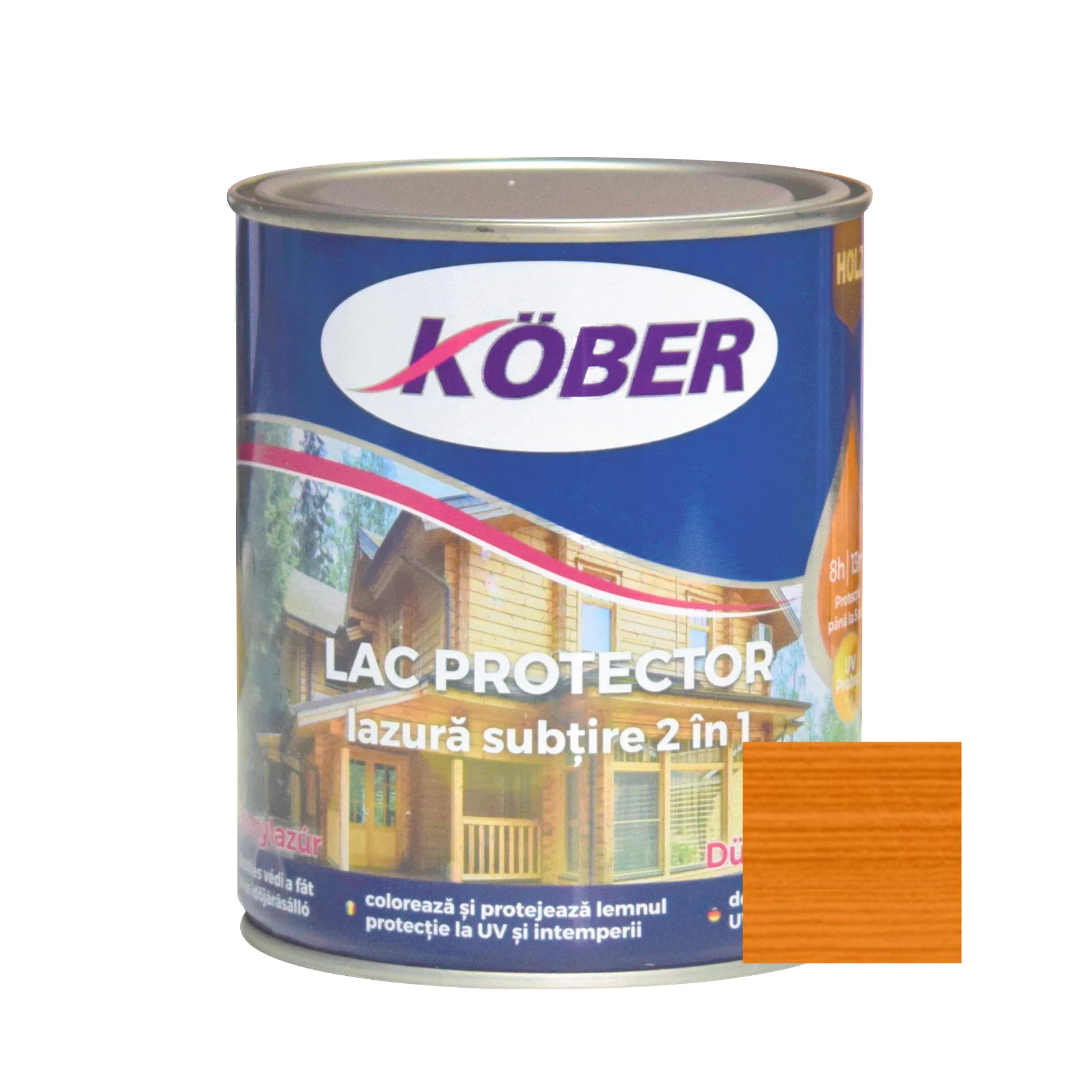 Lacuri - Lac Lazură Kober 2 în 1 Teak 0,75 L | PT Vest