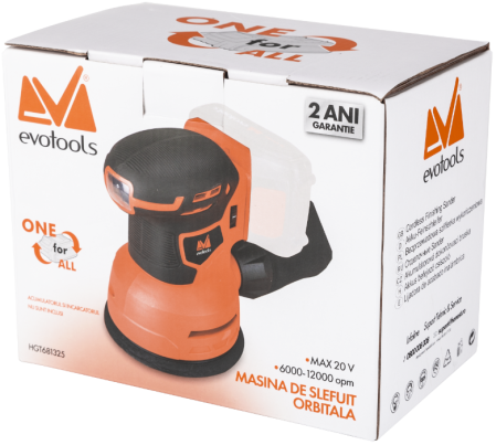 Masina slefuit EvoTools MAX 20V 125 mm | PT Vest [1]