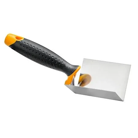Accesorii tencuieli - Mistrie colț interior Hardex S28, inox, 8 x 6 cm | PT Vest