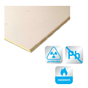 Plăci gips-carton - Knauf SAFEBOARD DF13 2500 x 625 x 12,5 mm | PT Vest