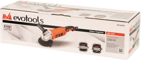 Polizor EvoTools AG 125A 1200 W 125 mm | PT Vest [1]