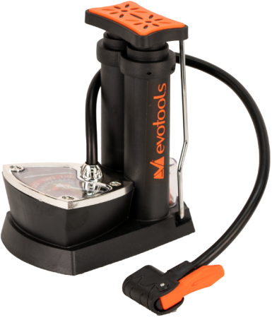 Pompa auto EvoTools 2 pistoane manometru | PT Vest [3]