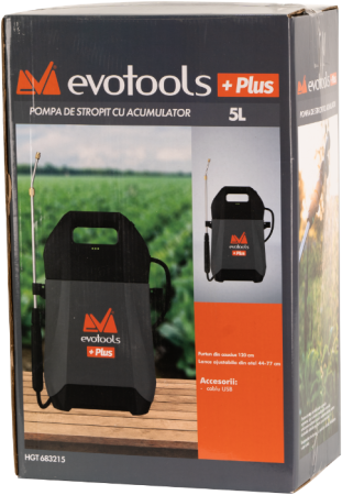 Pompa stropit EvoTools VL5 5 L cu acumulator | PT Vest [1]