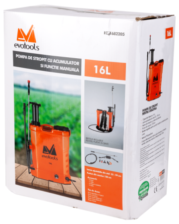 Pompa stropit EvoTools VL16 16 L 12V 8Ah | PT Vest [1]