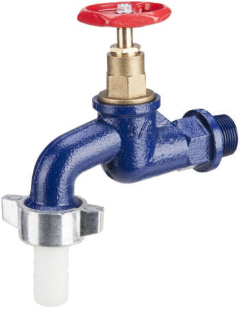 Obiecte sanitare - Robinet dublu EvoSanitary fonta 3/4 x 1 | PT Vest