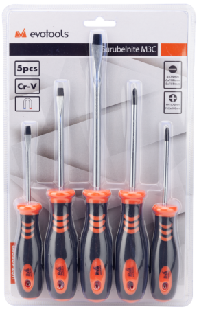 Set surubelnite EvoTools M3C 5 piese | PT Vest [1]
