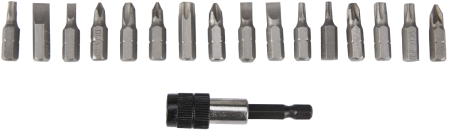Unelte - Set varfuri surubelnita EvoTools 16 piese | PT Vest