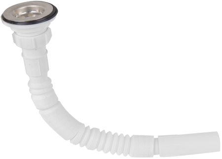 Obiecte sanitare - Sifon flexibil EvoSanitary 32x62 mm 1 1/4 | PT Vest