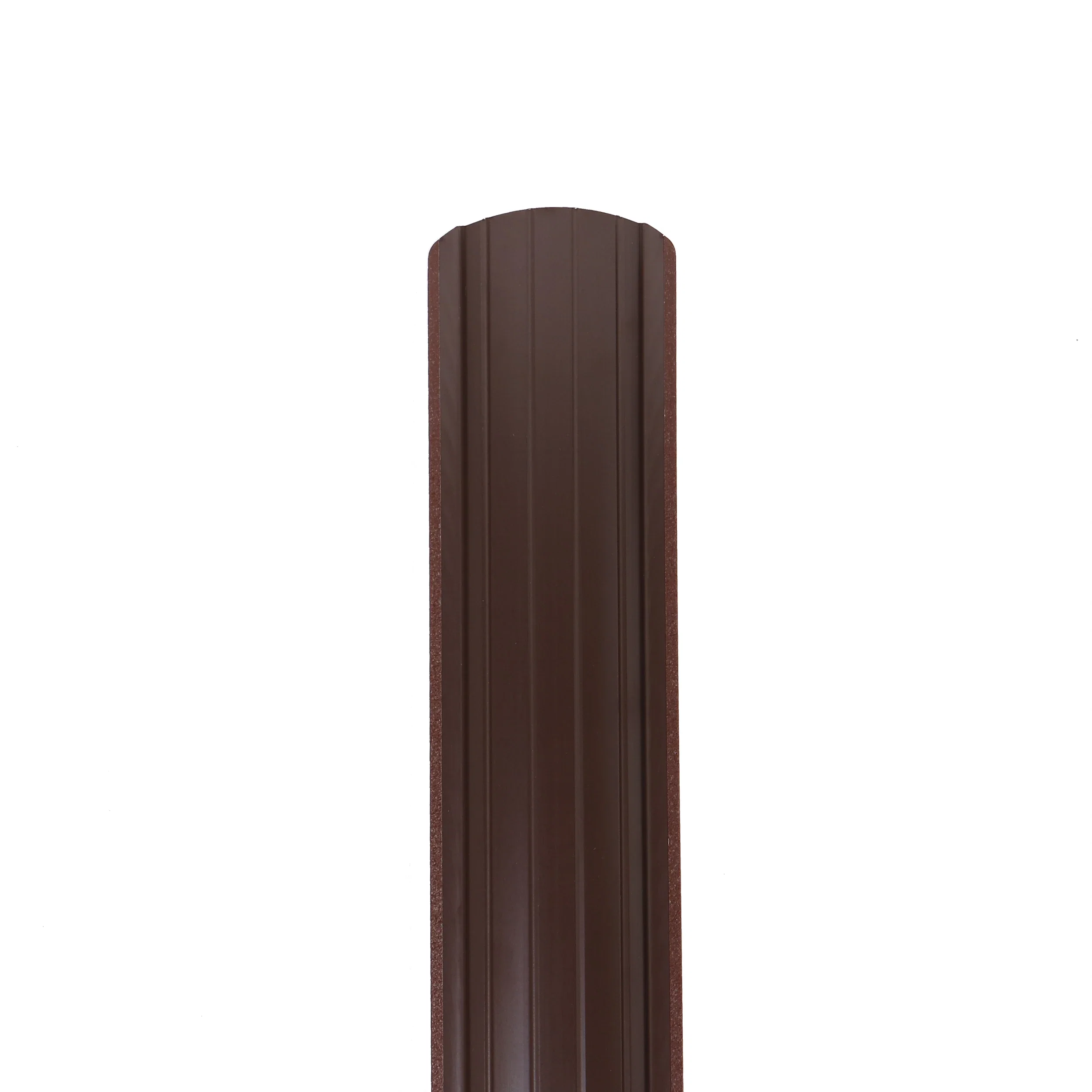 Șipcă metalică gard maro RAL 8017, 1500 x 101 mm | PT Vest [1]