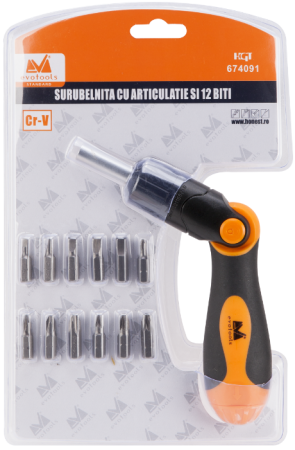 Surubelnita cu articulatie EvoTools 13 piese | PT Vest [1]