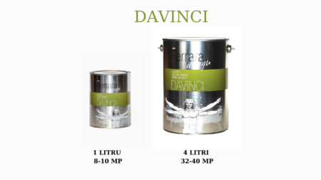 Vopsea si tencuieli decorative - Vopsea Decorativă Davinci Ferrara Design, Interior | PT Vest