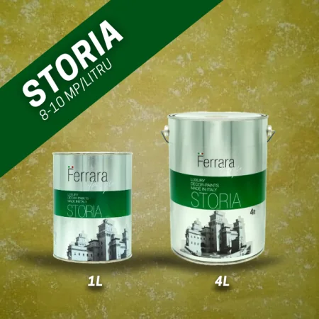 Vopsea si tencuieli decorative - Vopsea decorativă Storia, interior | PT Vest