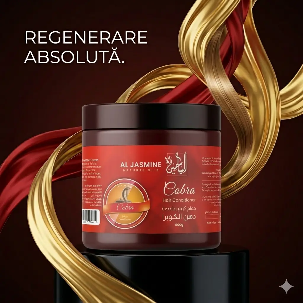 Balsam de păr Pure Life cu ulei de șarpe cobra - Secretul regenerării profunde și al creșterii accelerate