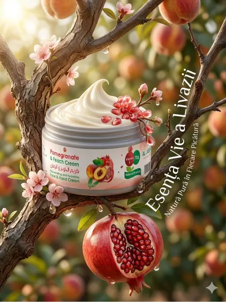 Cremă Rodie & Piersică – Piele Luminoasă & Vitaminizată | Pure Life [3]