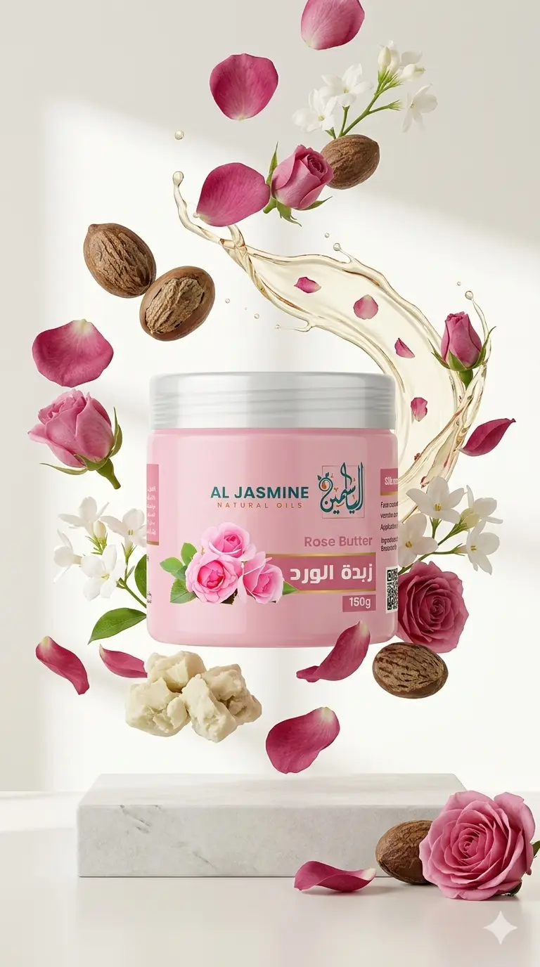 Unt de shea  cu extract de trandafiri 150G [3]