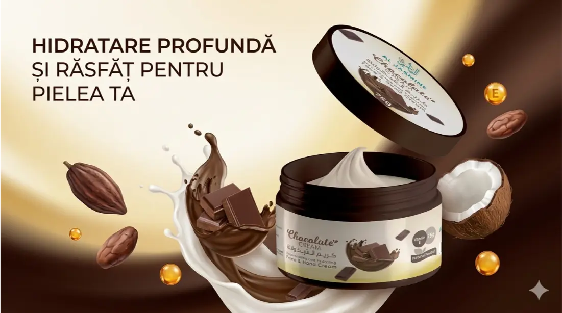 Toate produsele - Crema de fata si de corp cu extract de ciocolata 75G