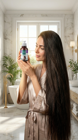 Ulei nutritiv pentru păr Amestec concentrat de 7 uleiuri vegetale – Tratament intensiv pentru regenerare și anti-cădere a părului [3]