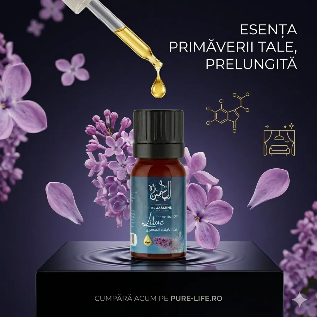 Uleiul esențial cu extract de lilac