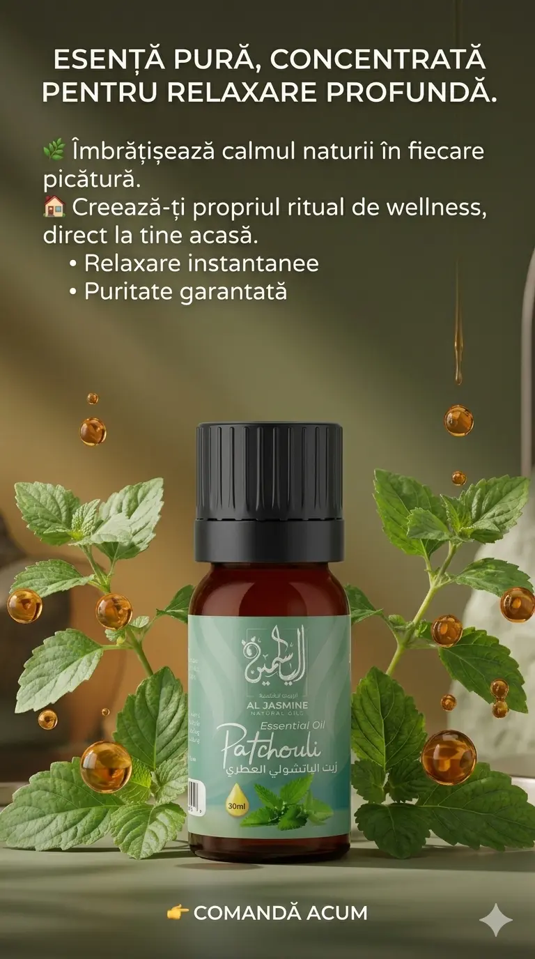 Toate produsele - Uleiul esențial de paciuli