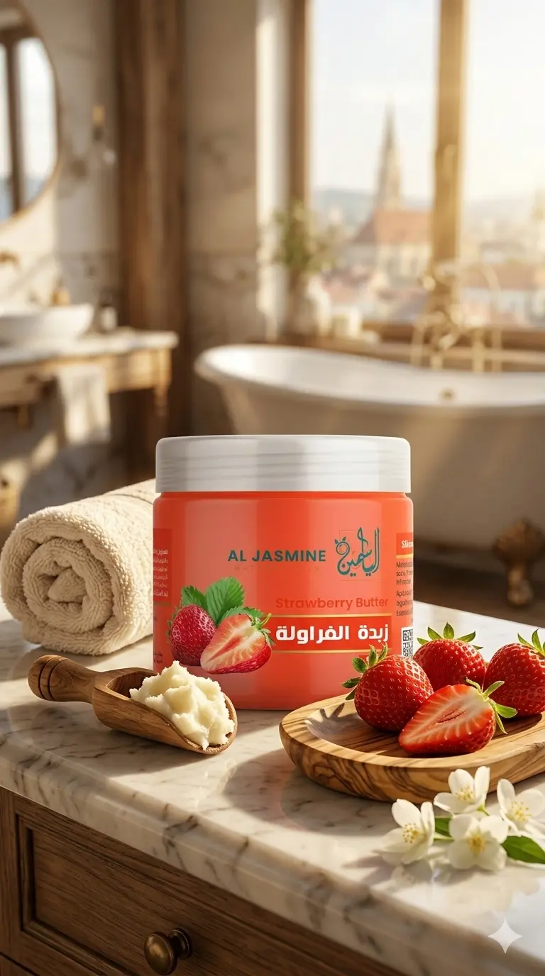 Unt de shea  cu extract de capsune 150G [2]