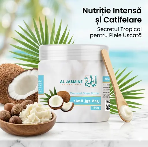Toate produsele - Unt de shea  cu extract de cocos 150G