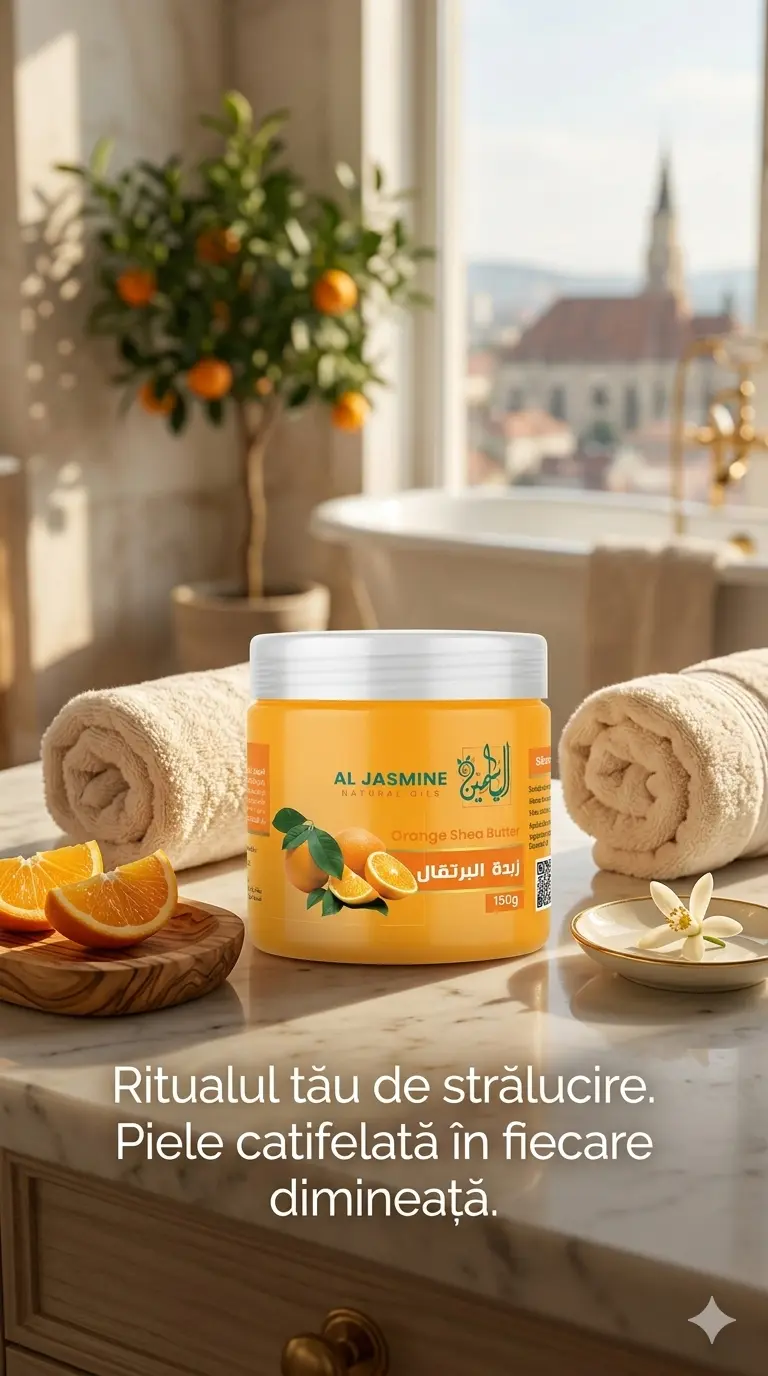 Unt de shea  cu extract de portocale 150G [2]