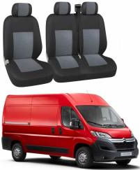 Citroen - Huse scaun CITROEN Jumper 2018 - 2020 3 locuri Confort Line Premium