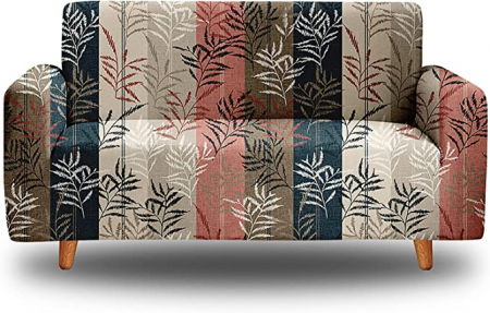 Mobilă și Mobilier - Husă de canapea elastică de 3 locuri cu flori